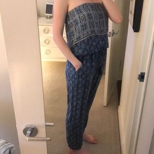 Vici Strapless Jumpsuit